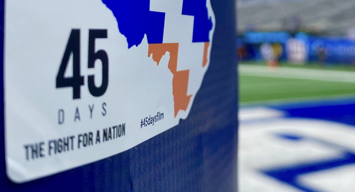 Berj Najarian Posts “45 Days” Artsakh Sticker Before Patriots-Giants Preseason Finale