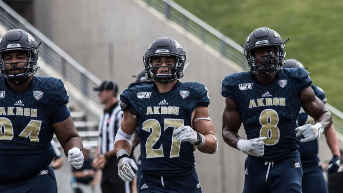 Akron Linebacker Bubba Arslanian Wins MAC Player Of The Week Honors