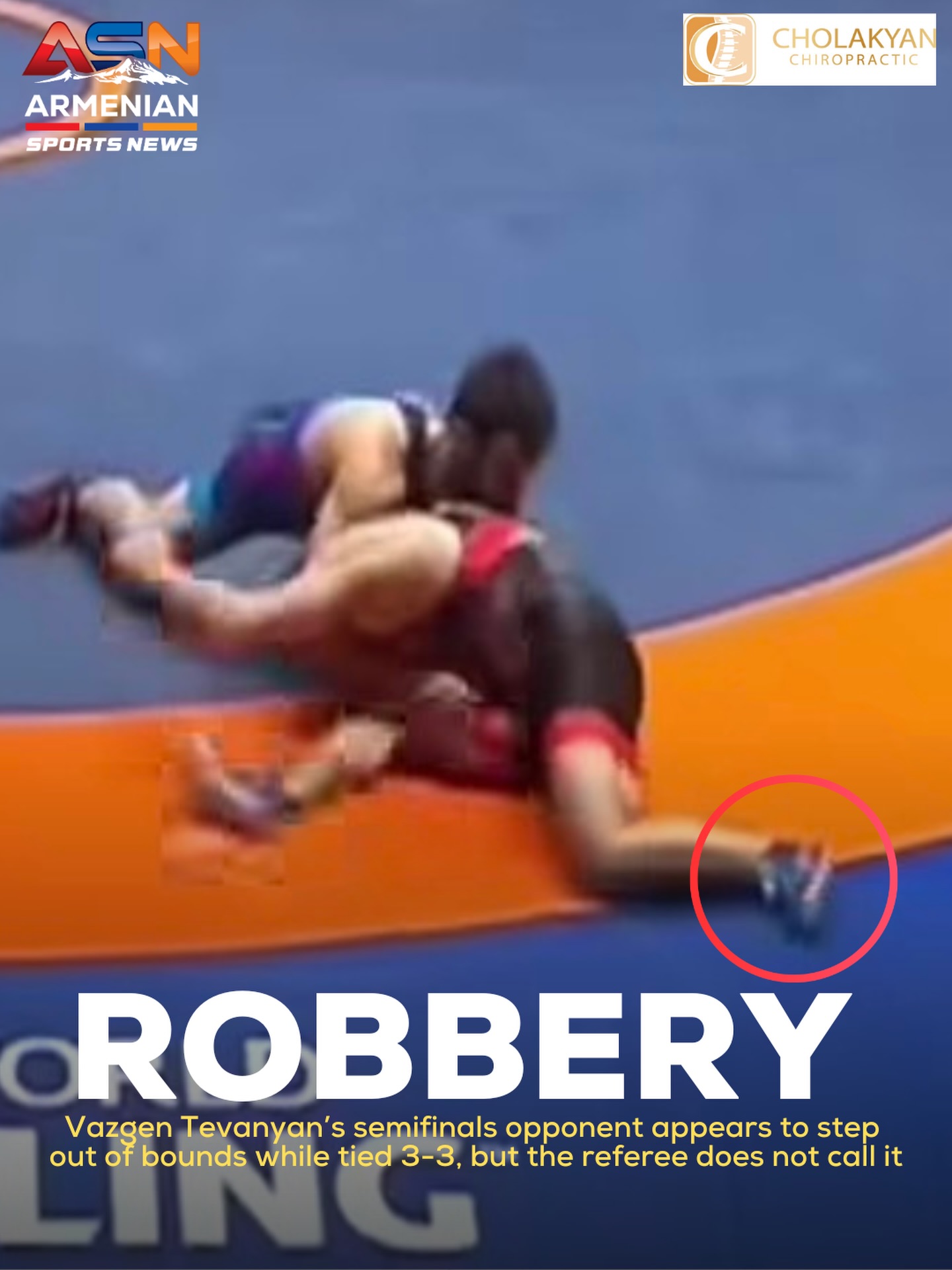Vazgen Tevanyan Forced to Compete for Bronze After Controversial Call