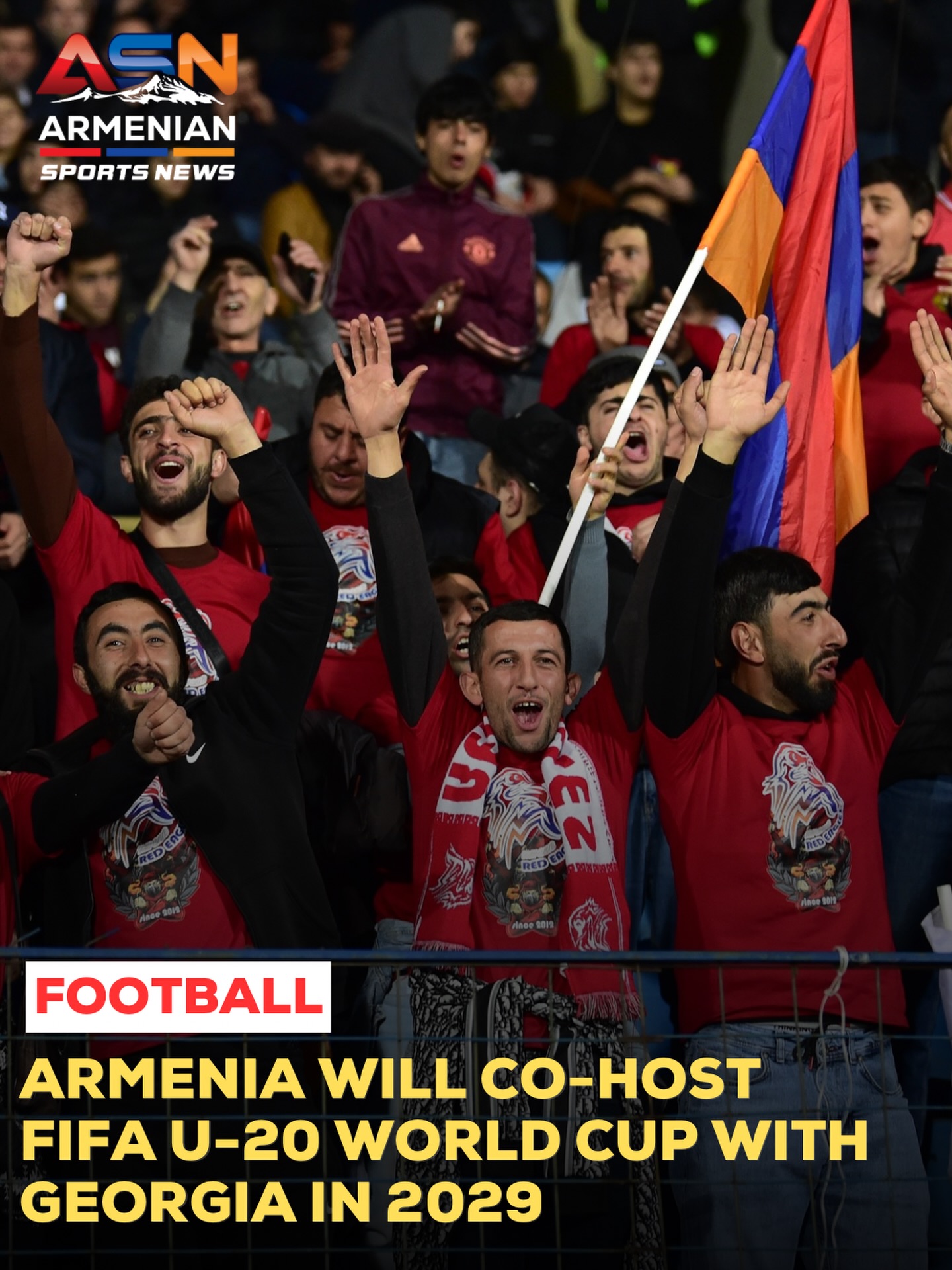 Armenia and Georgia Selected to Host 2029 FIFA U-20 World Cup