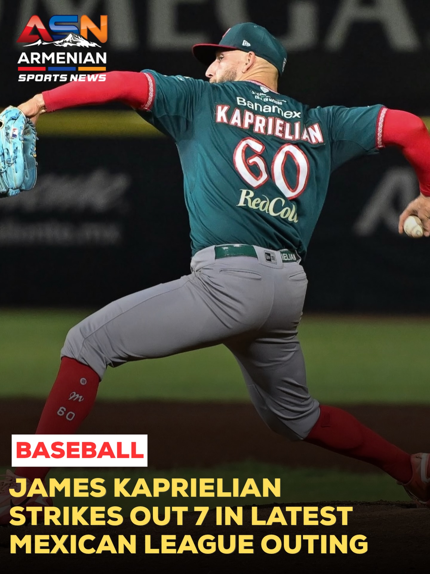 James Kaprielian Shines for Diablos Rojos in Dominant Victory