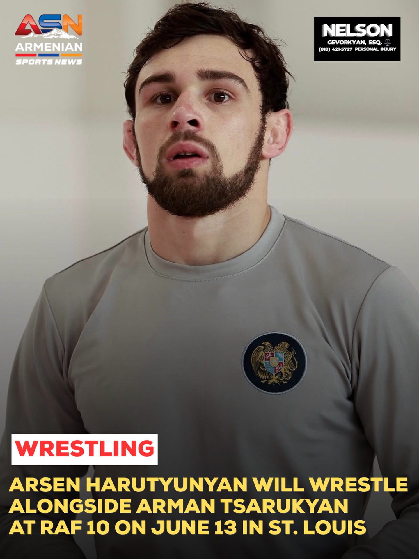 Arsen Harutyunyan Set to Face Olympic Champion Rei Higuchi at RAF 10