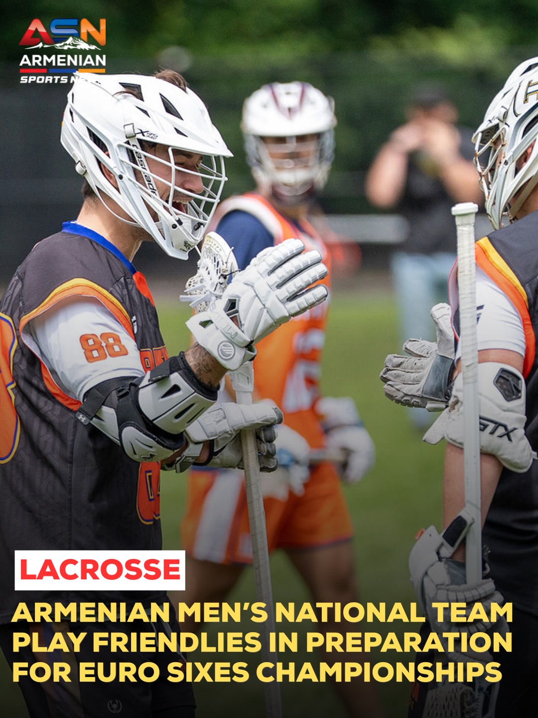 Armenia’s Men’s Lacrosse Team Gears Up for European Championships with Friendlies in New Jersey
