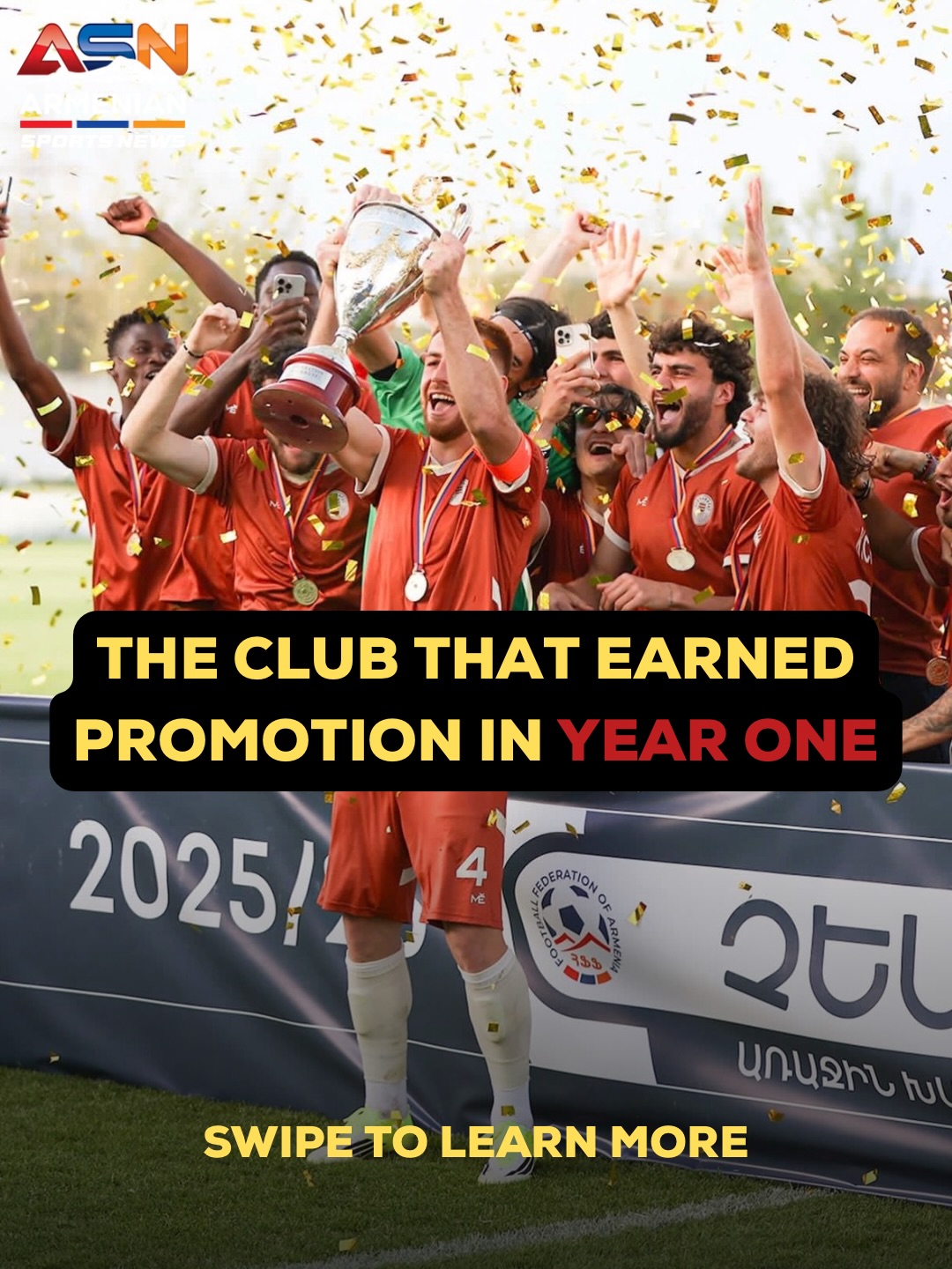 Sardarapat FC Secures Historic Promotion to Armenian Premier League