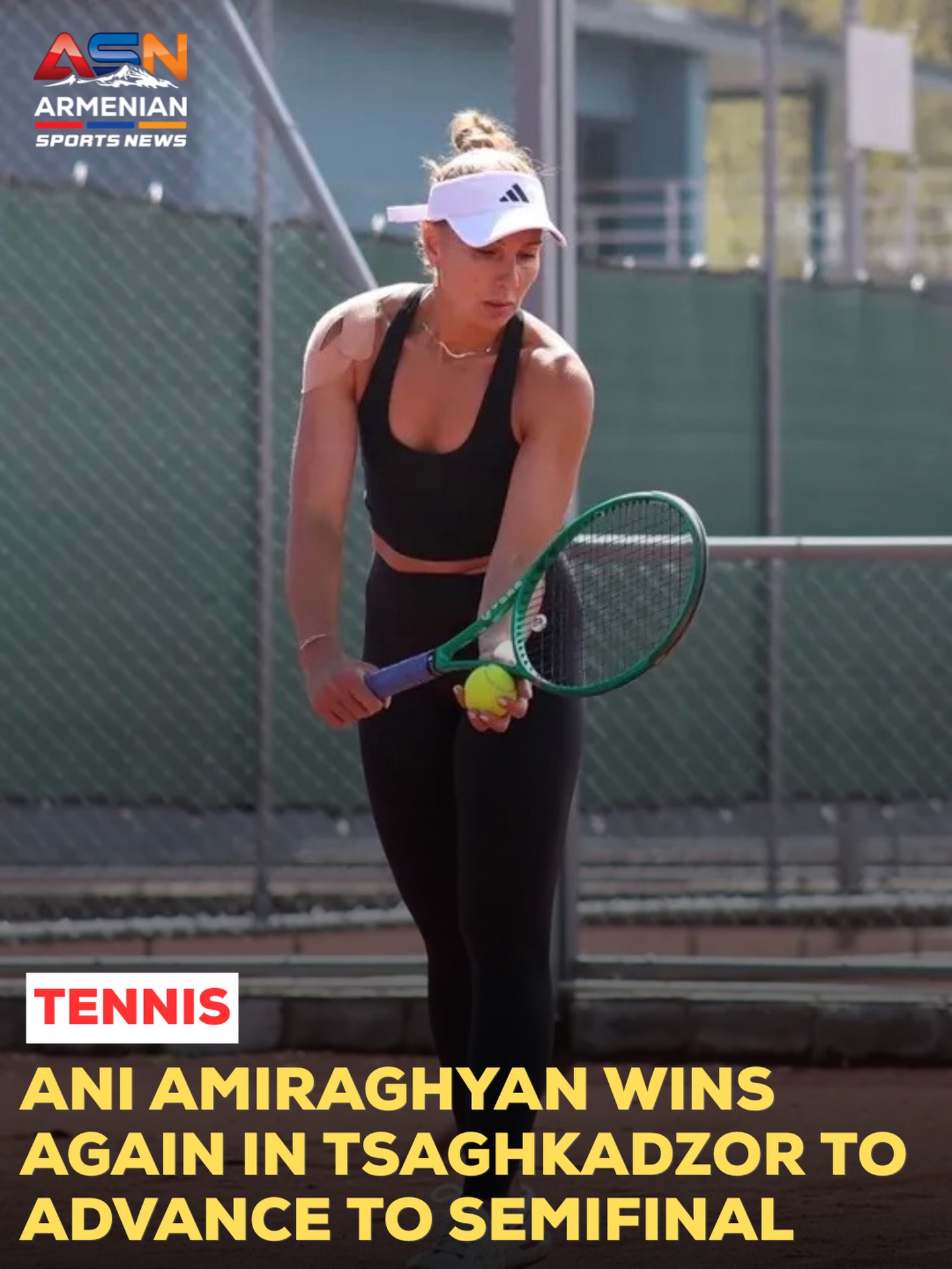 Ani Amiraghyan Advances to Semifinals of W15 Tsaghkadzor Spring Cup