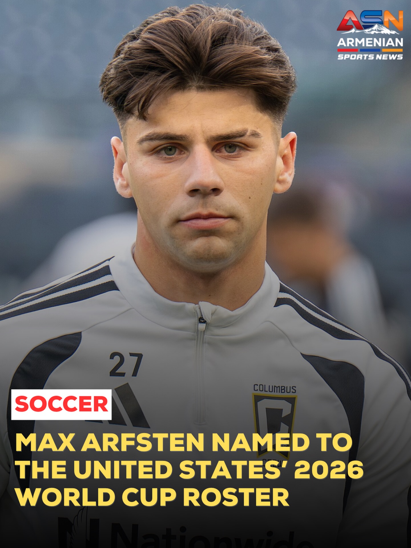 Fresno’s Max Arfsten Set to Shine at 2026 FIFA World Cup