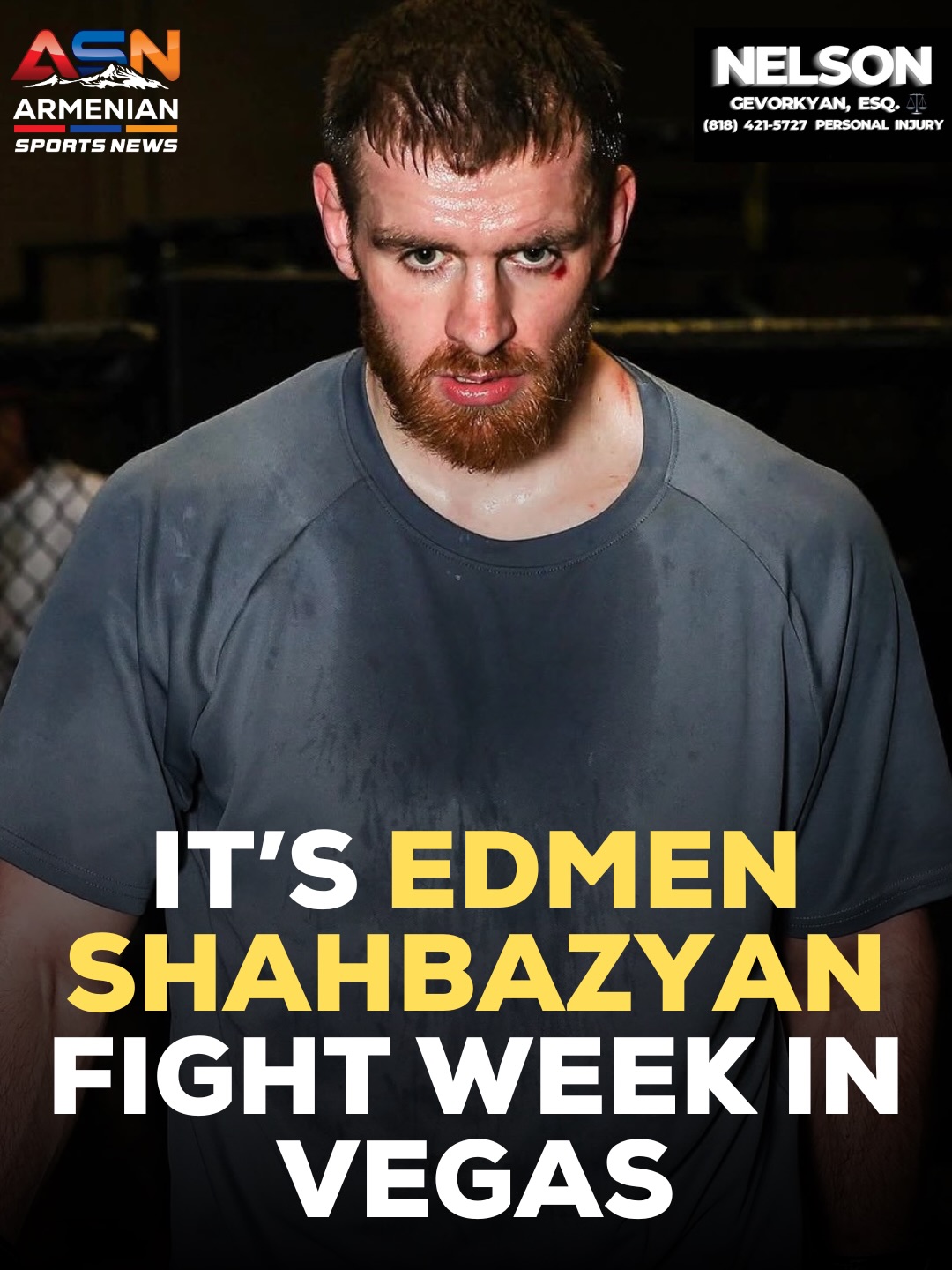Edmen Shahbazyan Set for Crucial UFC Showdown Against Brendan Allen in Las Vegas