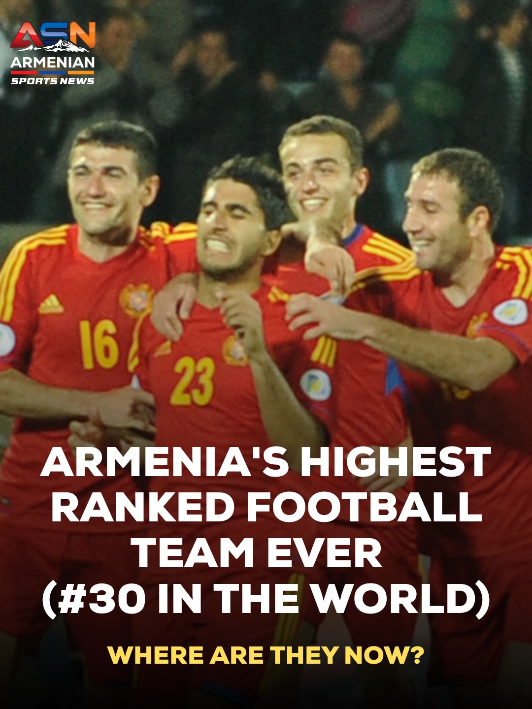 Remembering Armenia’s Historic FIFA Ranking: A Look Back at the Golden Generation of 2014