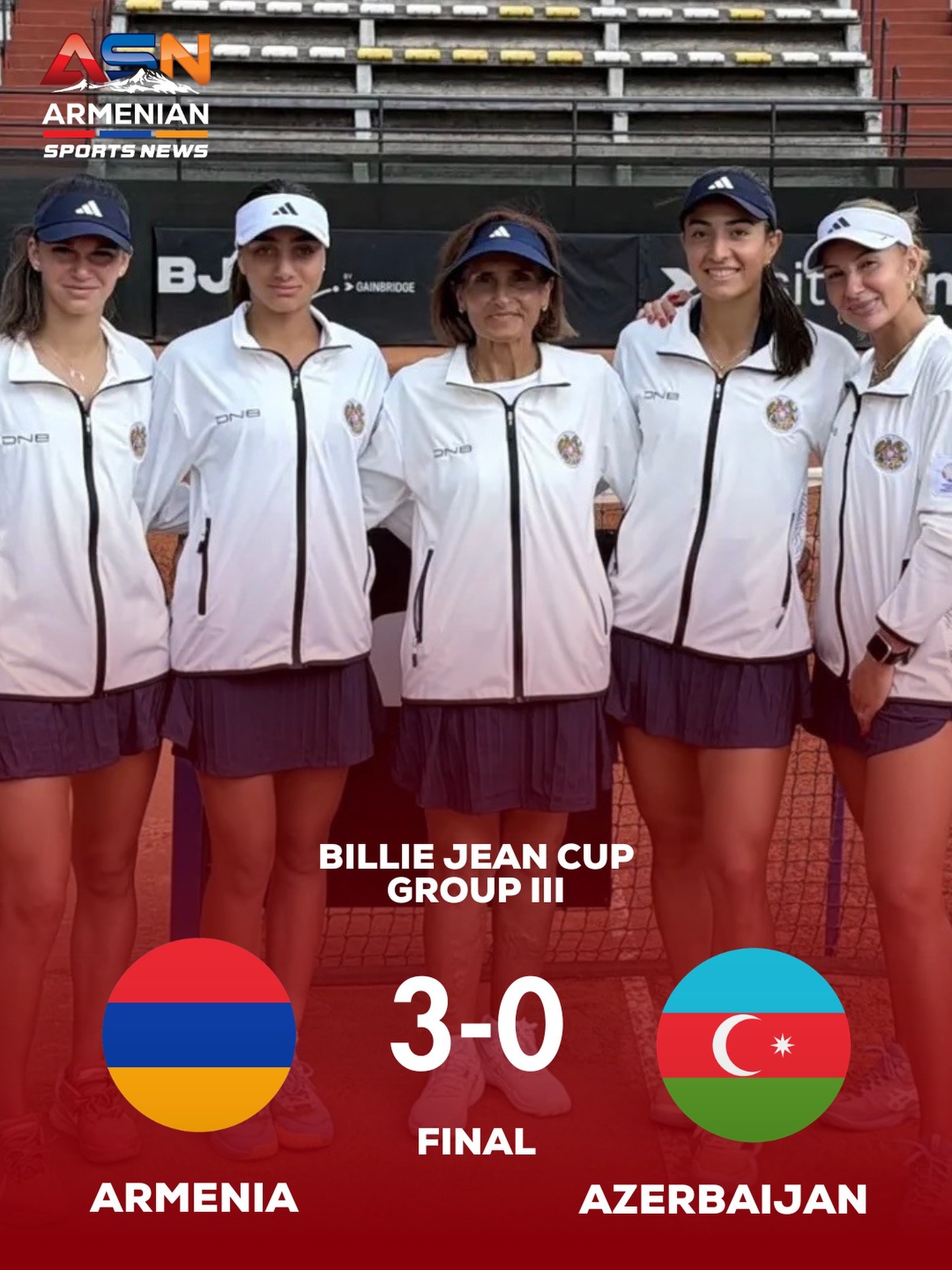 Elina Avanesyan Shines in Billie Jean King Cup Debut as Armenia Defeats Azerbaijan