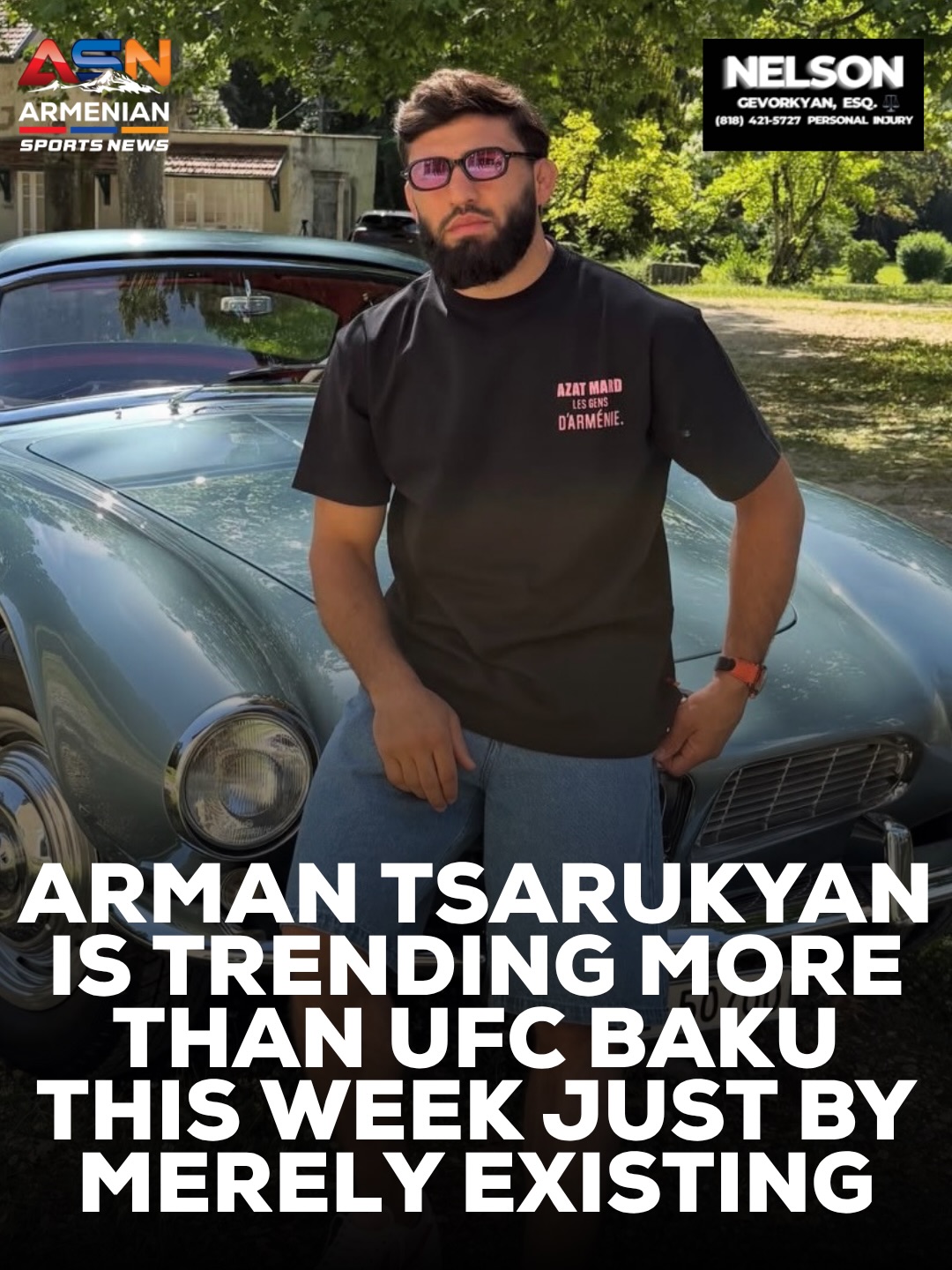 Arman Tsarukyan’s Upcoming Event in Armenia Poised to Outshine UFC Baku