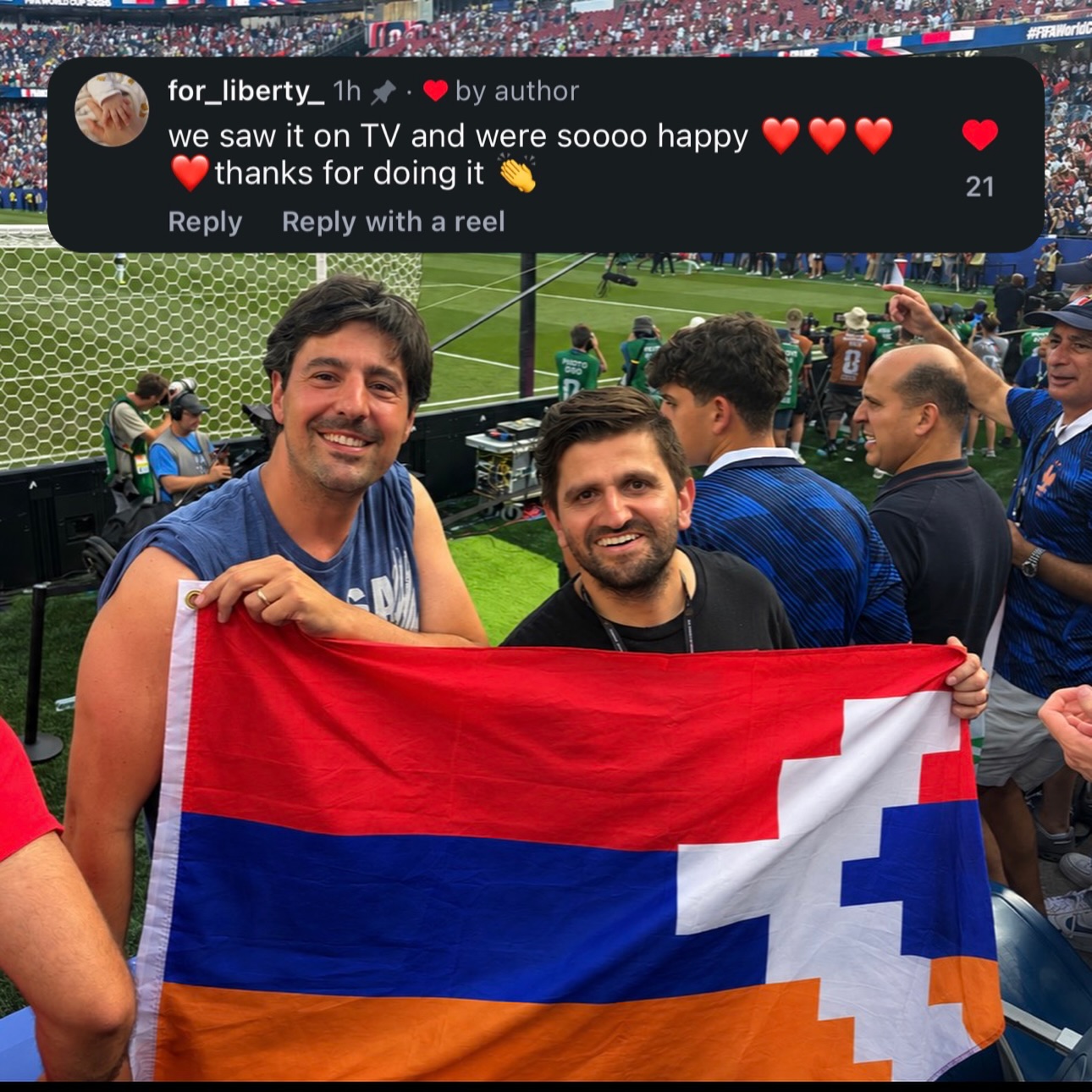 Armenia Celebrates World Cup Support as Fans Rally Behind Artsakh