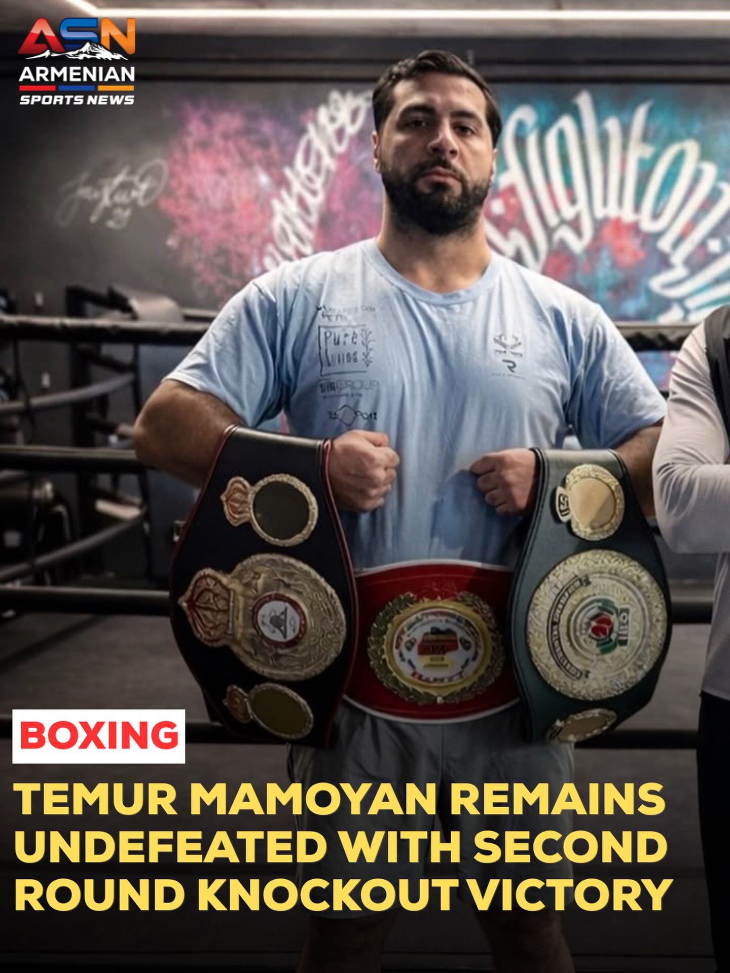 Temur Mamoyan Remains Undefeated After Knockout Victory in Germany