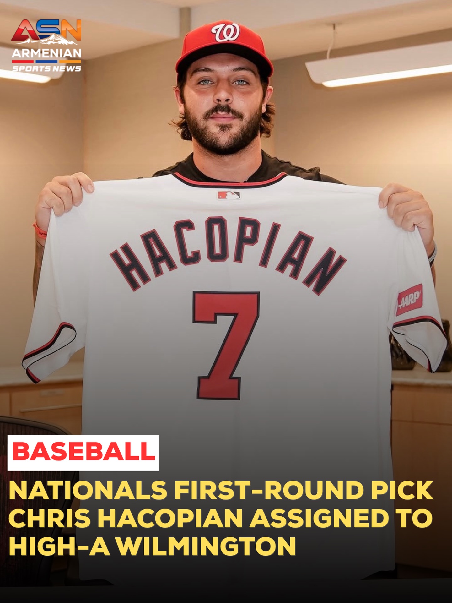 Nationals assign first-round pick Chris Hacopian to High-A Wilmington