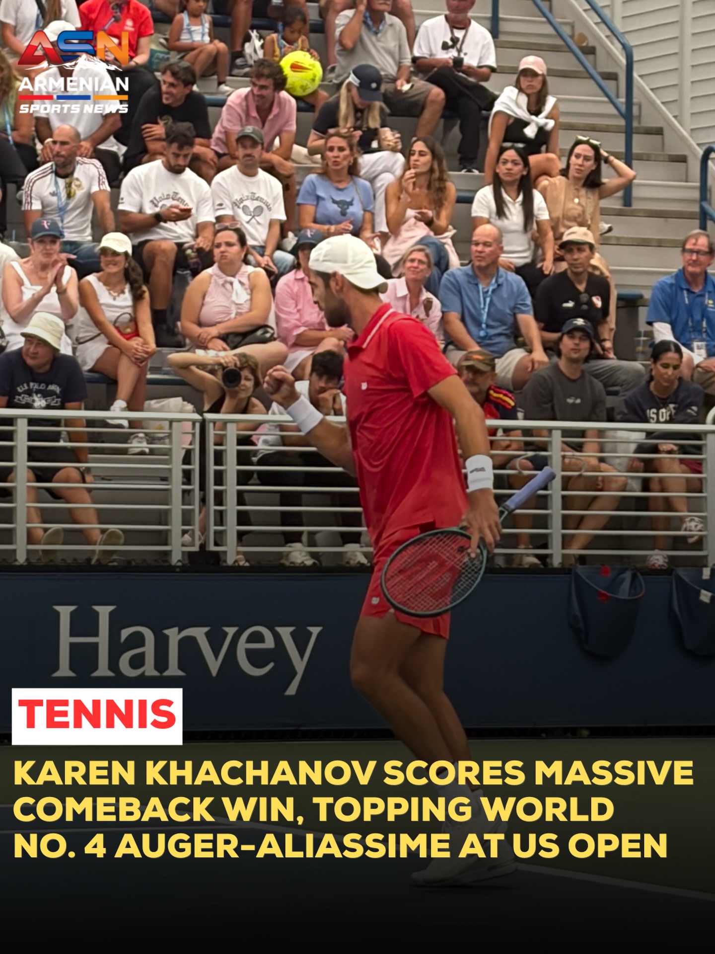 Karen Khachanov Triumphs Over Félix Auger-Aliassime to Reach US Open Third Round