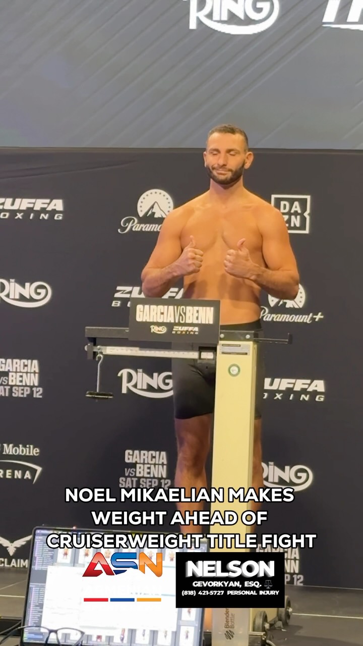 Noel Mikaelian Aims for Historic Title as First Armenian Ring Champion