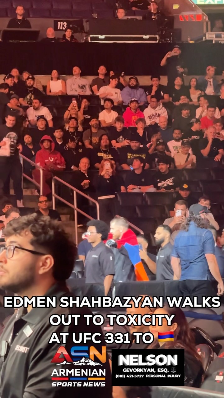 UFC Event Features Unforgettable Walkout Celebrating Armenian Pride
