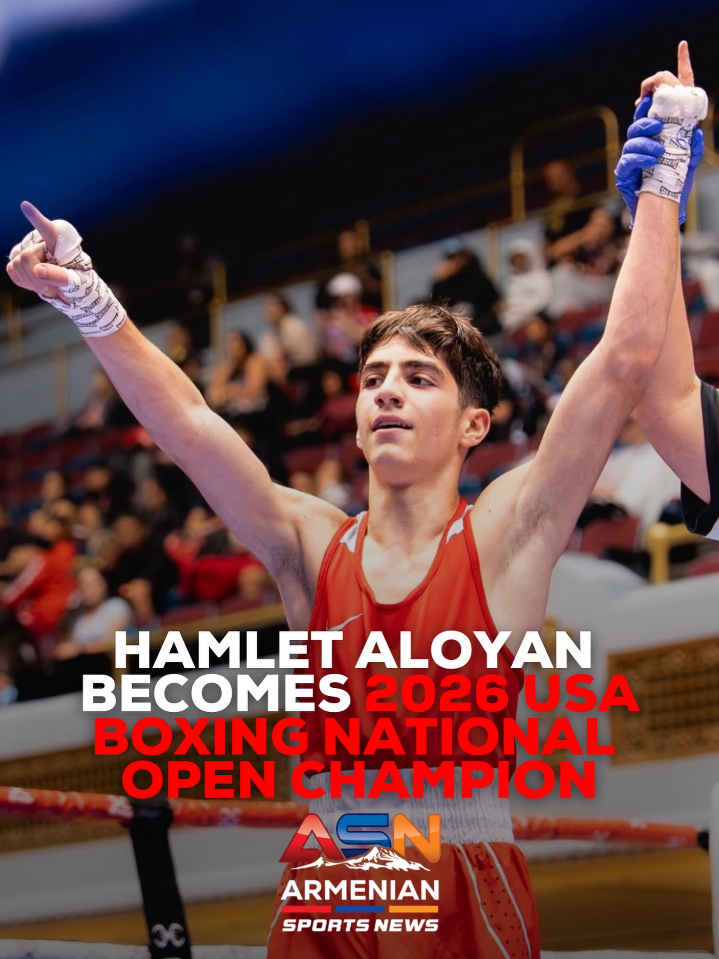 15-Year-Old Hamlet Aloyan Wins National Boxing Gold at USA Boxing Open