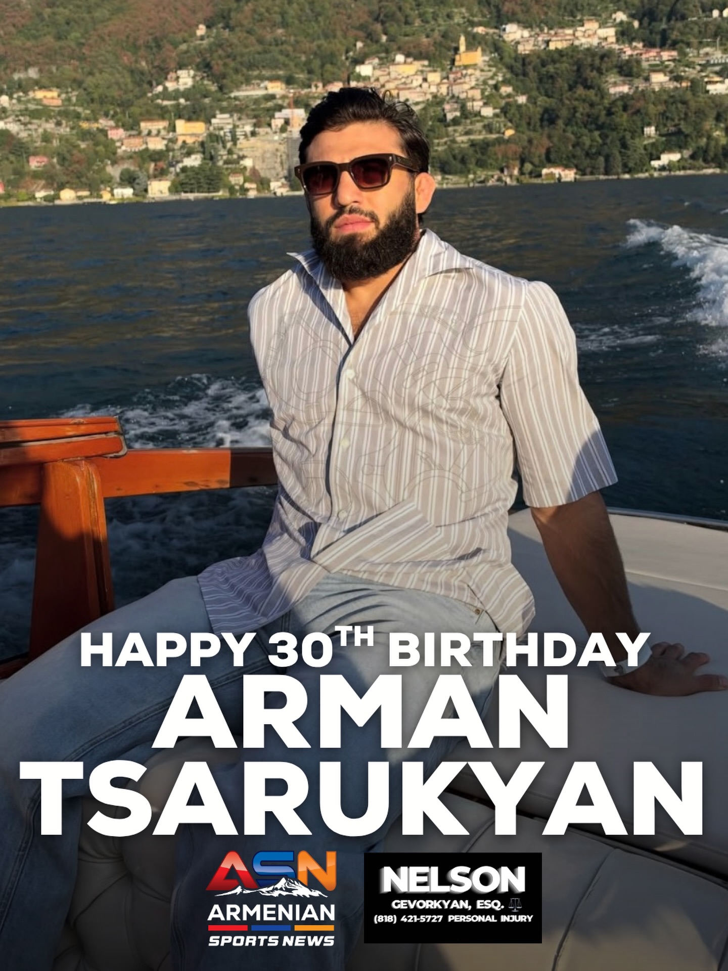 Arman Tsarukyan Celebrates 30th Birthday with Ambitions for UFC Gold