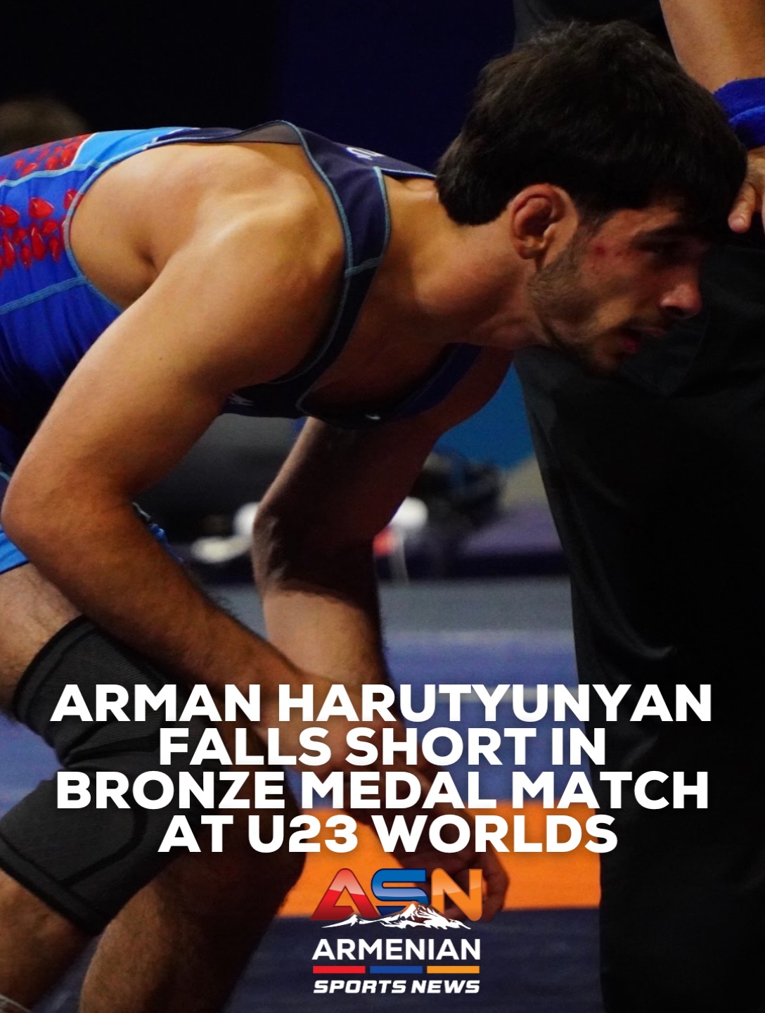 Arman Harutyunyan Places Fifth at U23 World Wrestling Championships